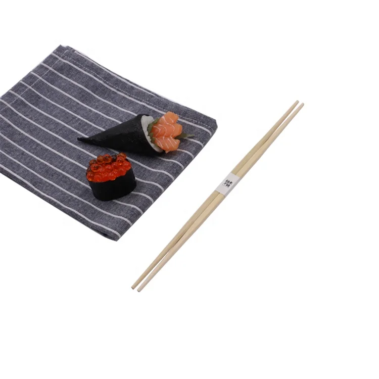 
Round Family Food Utensils Disposable Natural Bamboo Chopsticks Wholesale For Pe Packed 