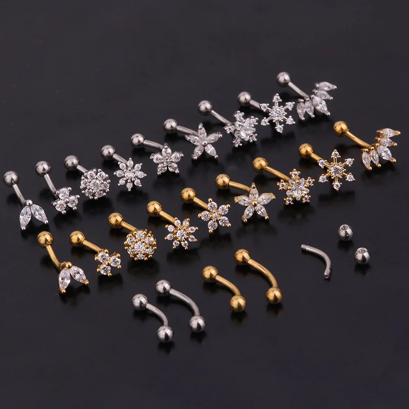 New Product Ideas 2021 Nose Rings Surgical Steel Nose Cuff Piercing Jewelry Titanium