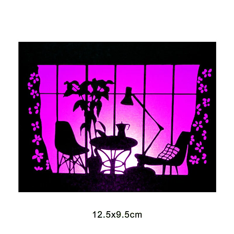 
METAL CUTTING DIES Door Cut Die Scrapbook Yiwu Handicraft Paper Album Card Punch Art Punch Stencils 