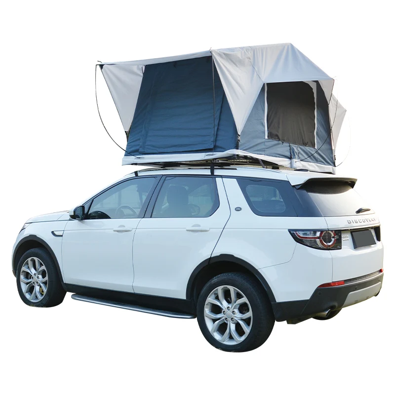 outdoor camping suv cars truck black inflatable air tube roof top blow up car tent