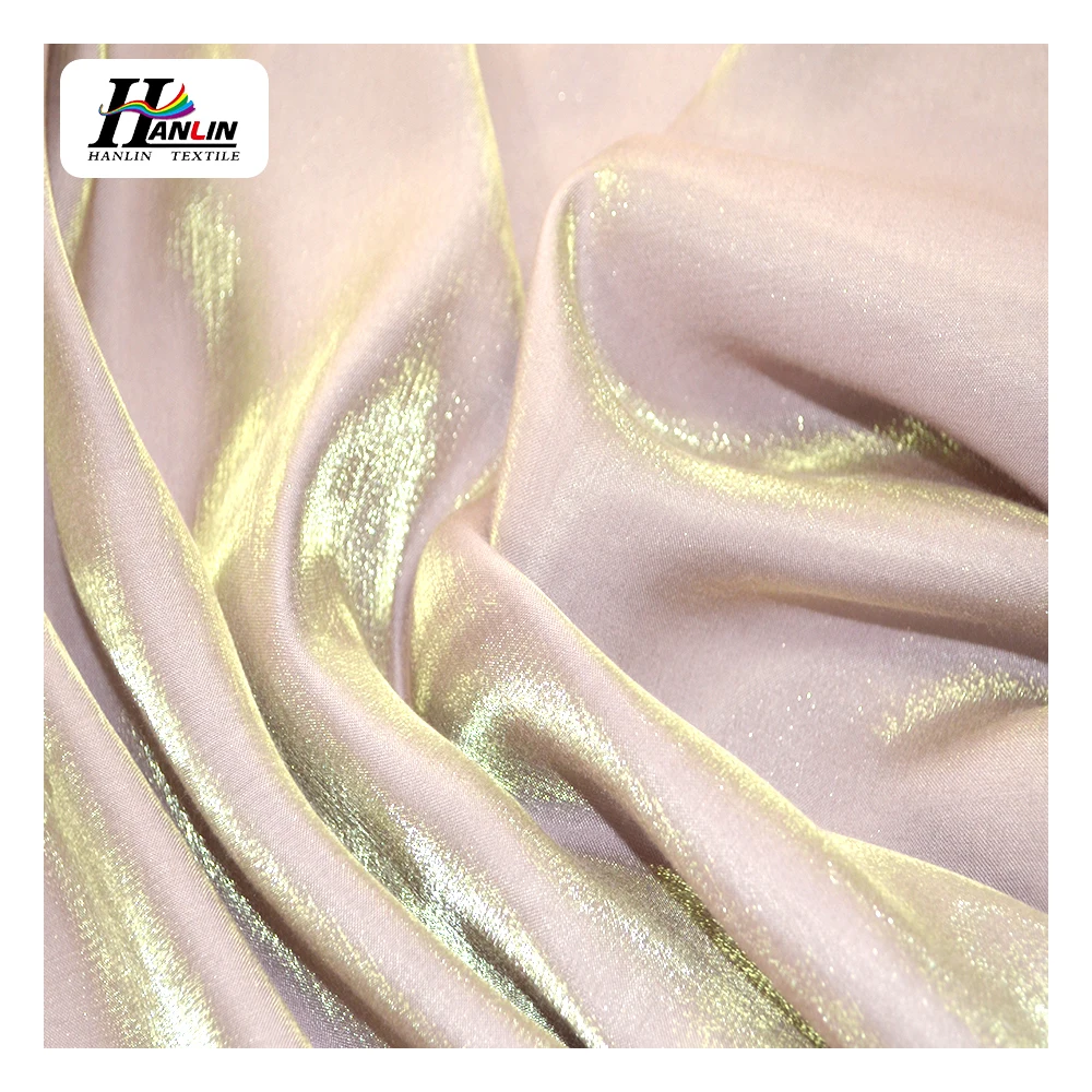 Sale Rayon Viscose Nylon Shimmer Cotton Shining Fabrics for dress Fashion Garments