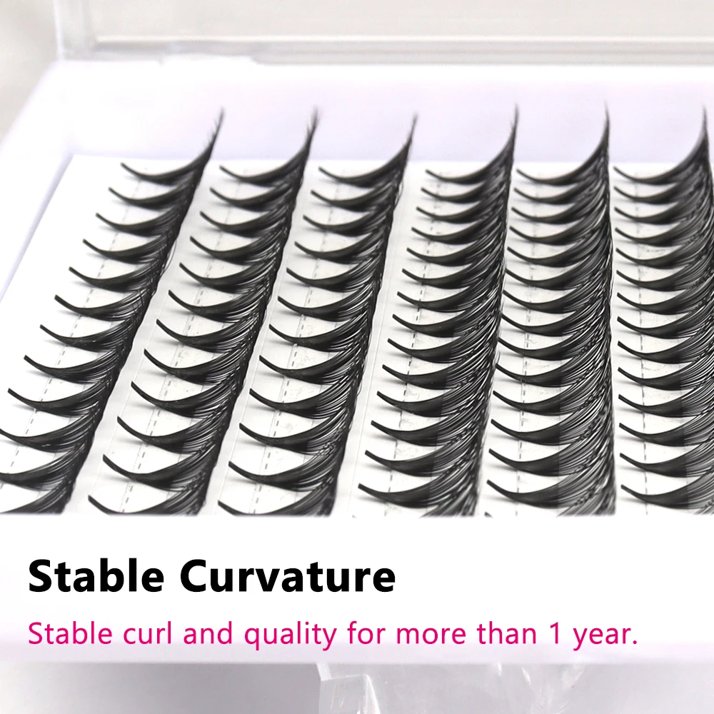 XL Premade Volume Fans Long Stem Ultra Speed Promade Mega Volume Fans And Narrow Premade Fans Eyelash Extensions