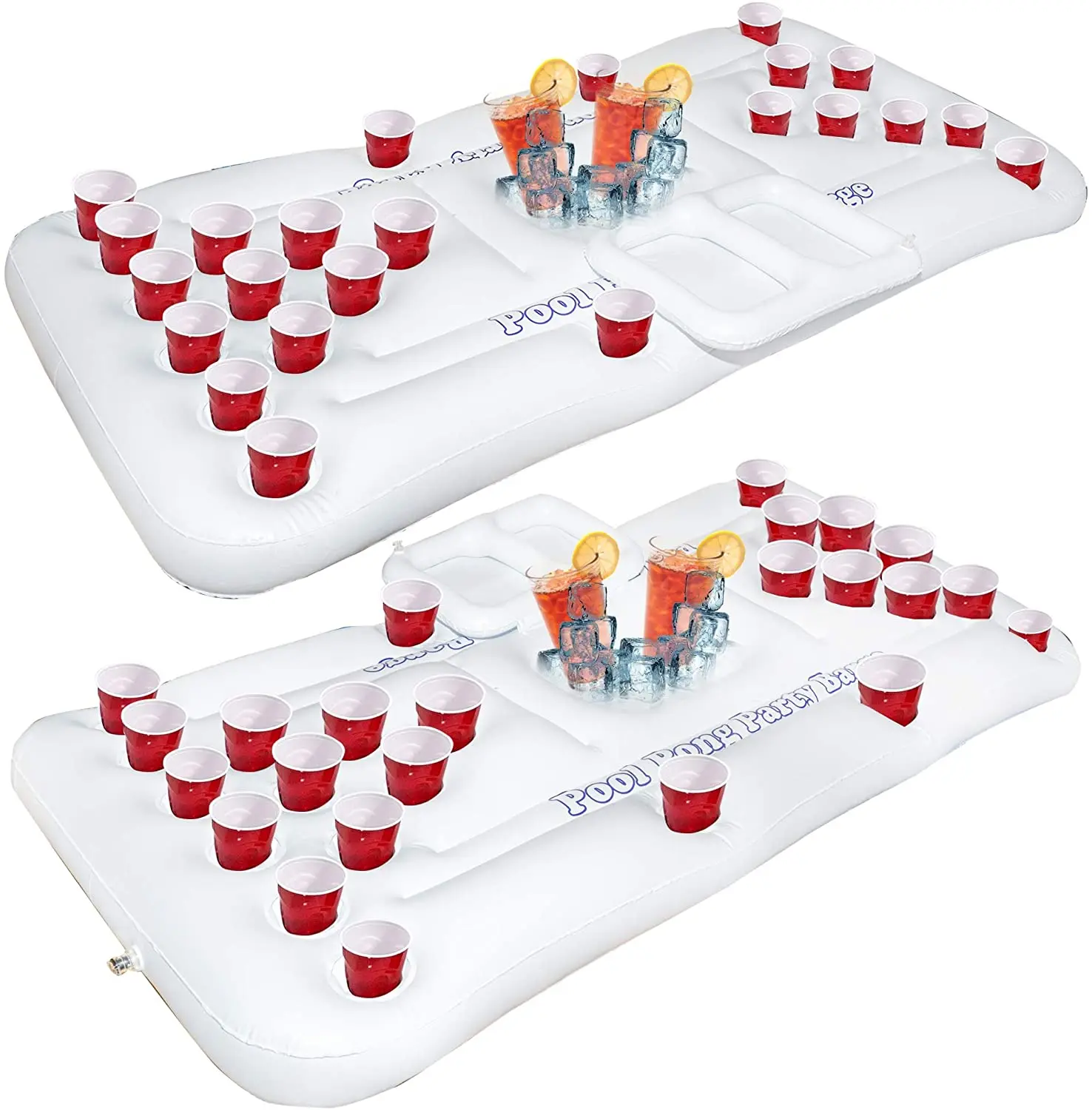 Amazon Hot Sale Pool  Table, Inflatable Floating Beer Pong Table, Inflatable Float Swimming Pool Float For Party