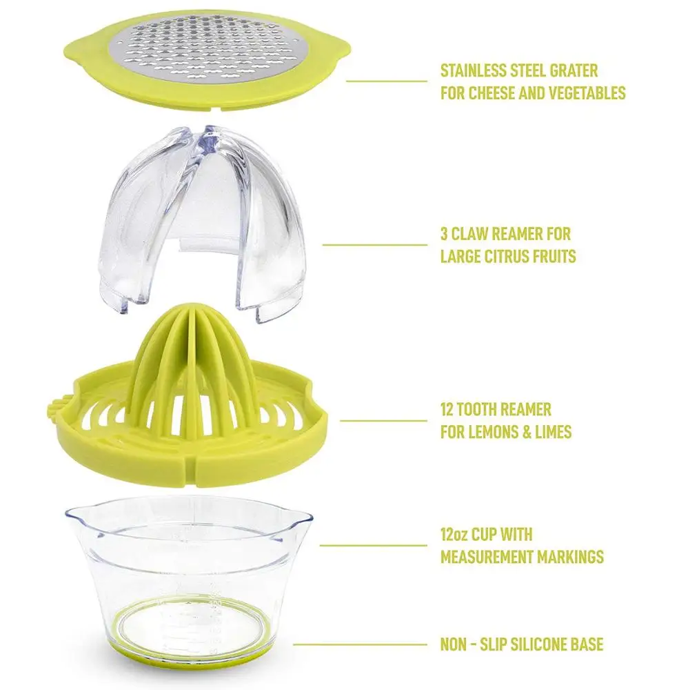
Hot Sale New Design High Quality 4 in 1Multifunction Citrus Juicer 