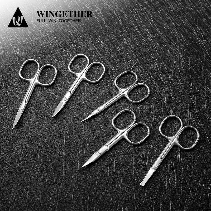 Wingether Amazon Hot Sell Wholesale Scissors Sharp Stainless Steel Cuticle Scissors Classical Cuticle Scissors