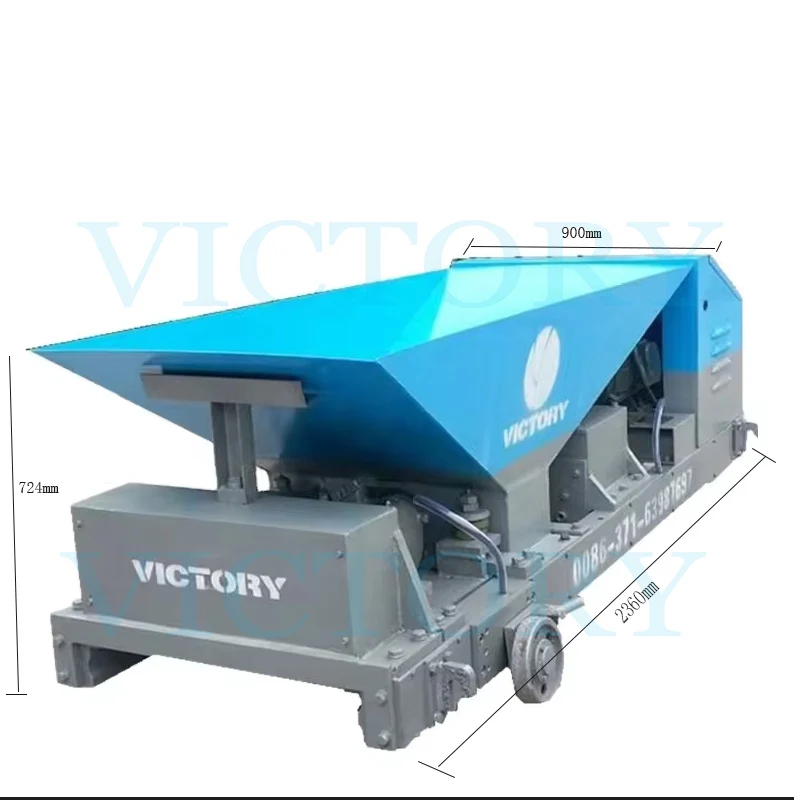 lightweight partition wall panel extruder machine for construction of mass housing
