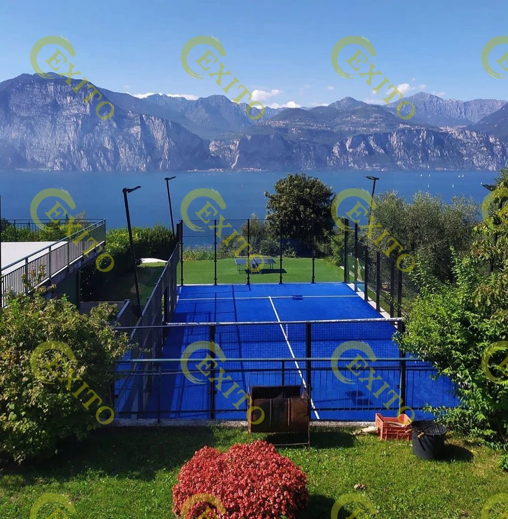 EXITO Build Your Own Court Full Set Panoramic Padel Court Paddle Tennis Court