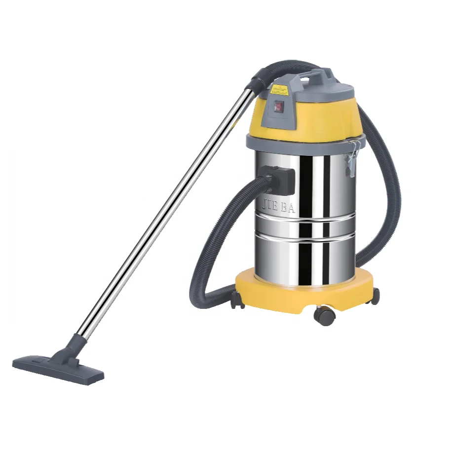 1200W 30L Power Electronic Carpet Chalk Dust Canister Wet and Dry Vacuum Cleaner with Stainless Steel tank Sofa Cleaning Machine