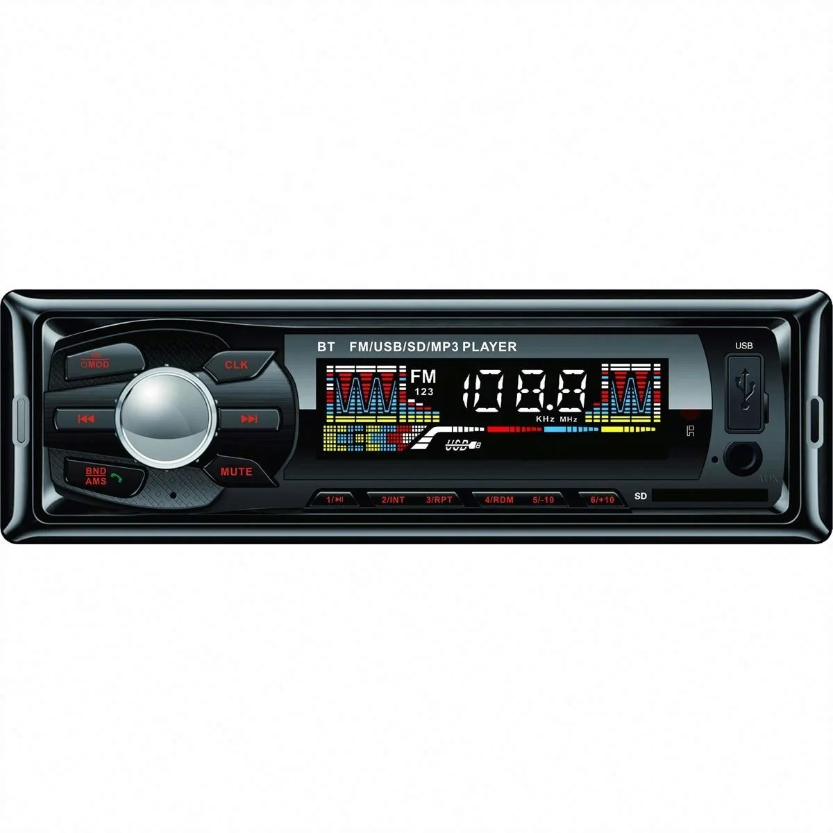 Single Din Mp3 Player Bt/aux/usb/fm Jsd-520 Universal Single Din Car Stereo Dc12v