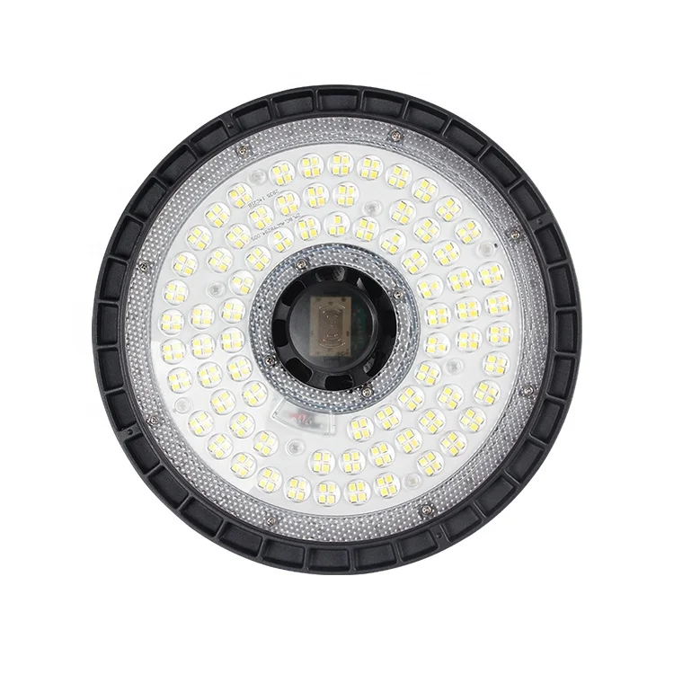 
 Factory warehouse industrial 5 years warranty 190lm/W Micowave Sensor IP65 waterproof UFO led high bay light  