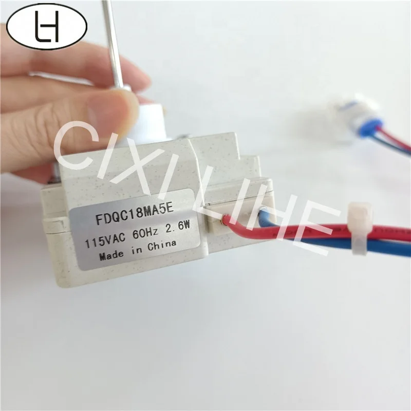 Hot selling low noise FDQC18MA5E refrigerator fan motor replacement part DC12V