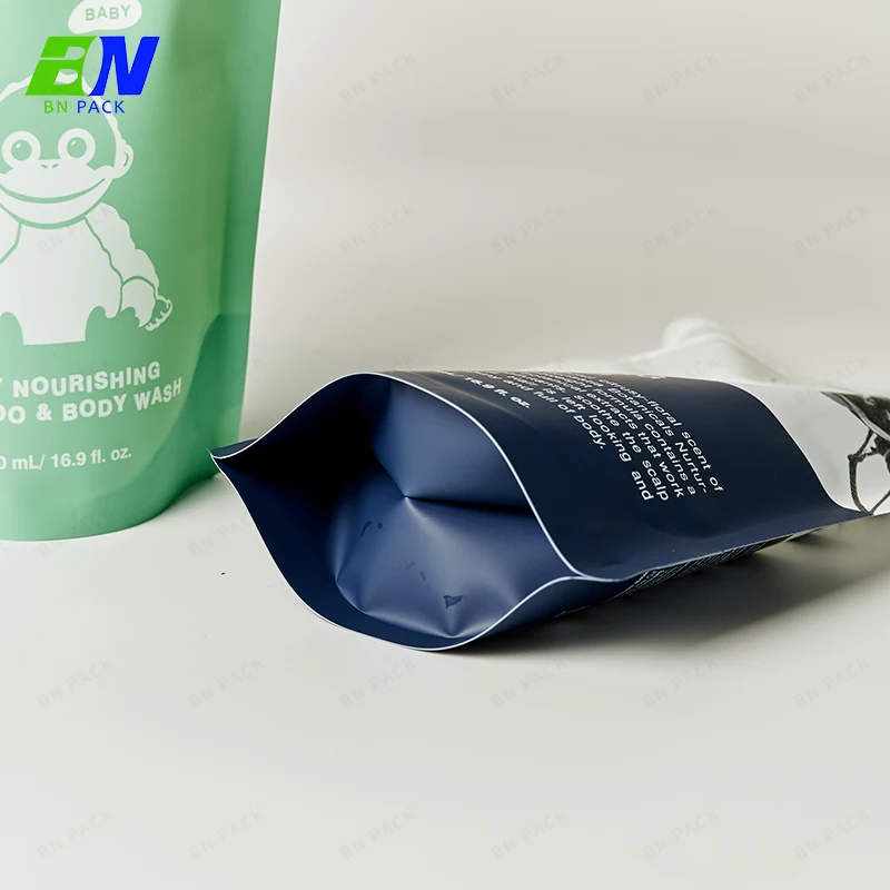 Recyclable Plastic Hand Wash Spout Pouch Juice Packaging Liquid Packaging Pouches