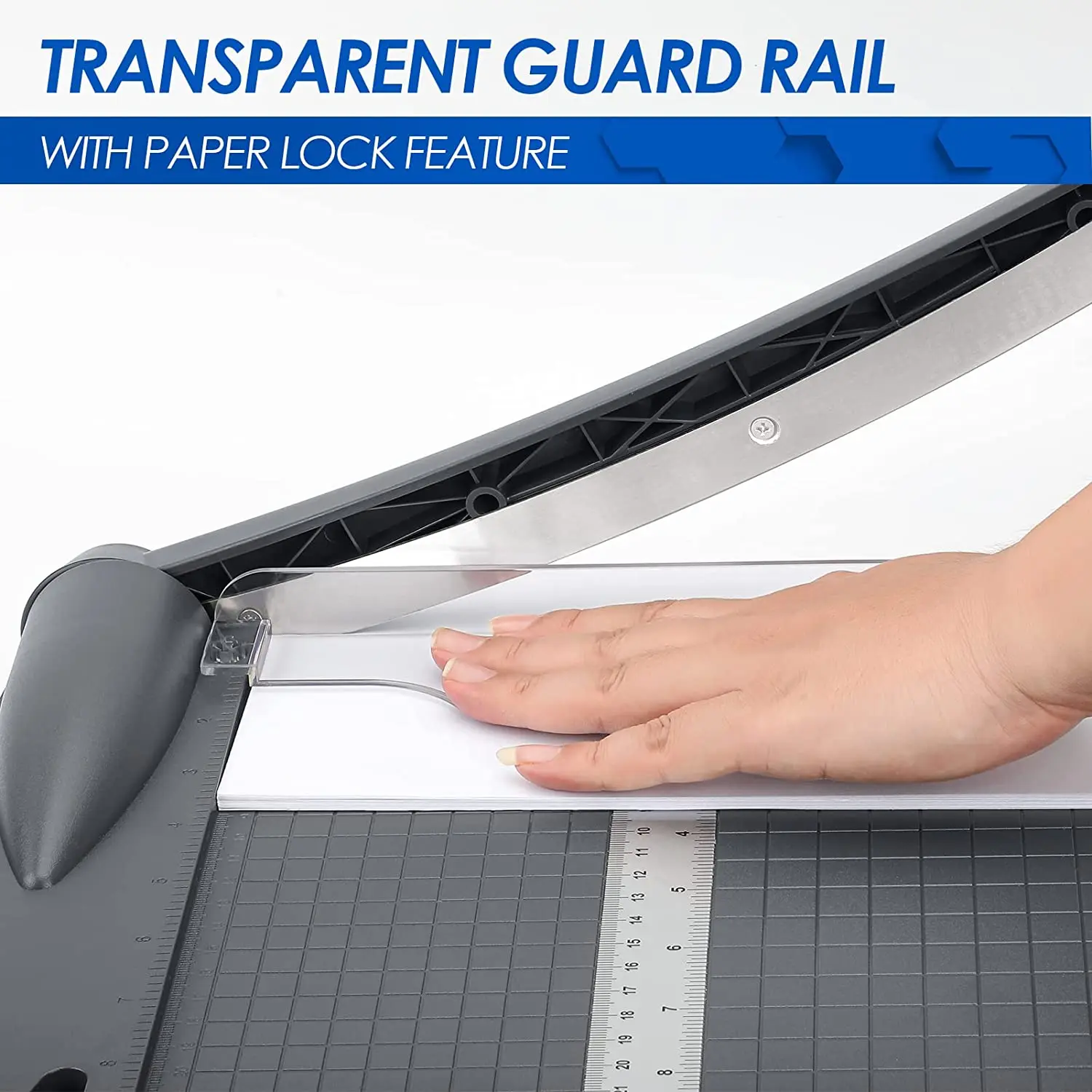 Guillotine Cutting Plastic Paper Trimmer Guillotine Paper Cutter A3 Desktop Manual Paper Cutting Machine Price Guillotine Knife