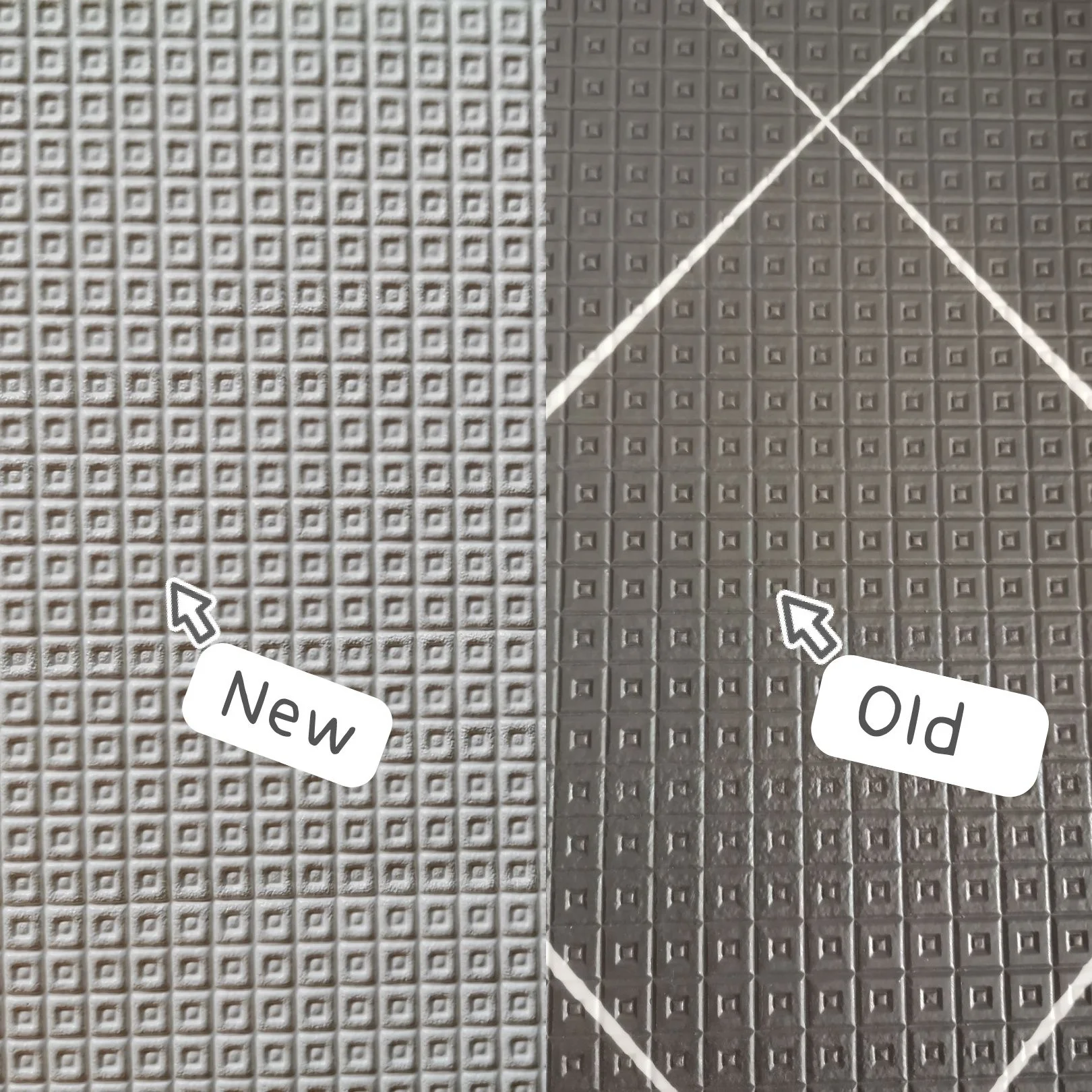 Colorful PU Foam Play Mat Small Size Baby Floor Mats for Crawling