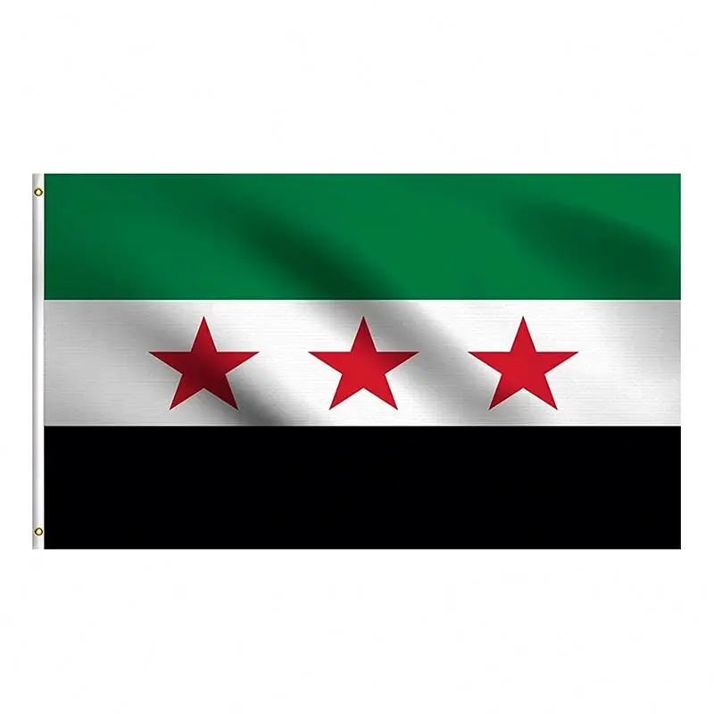 2022 New 3x5 ft  Support Syria flag