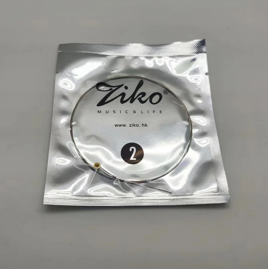 DR-011-2 Ziko Acoustic single guitar strings bulk 2nd 12PC set