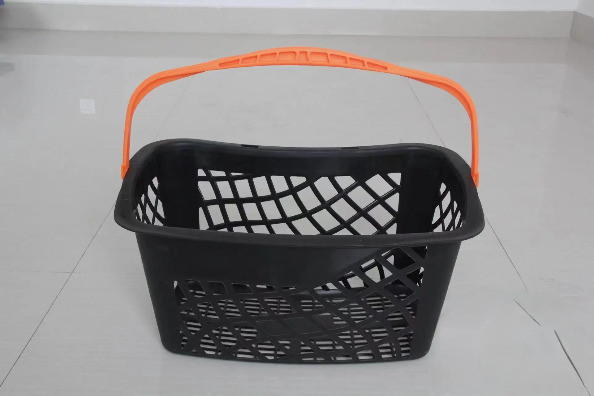PFT Retail Two Handle Super Market Colorful Shopping Hand Basket for Shopping