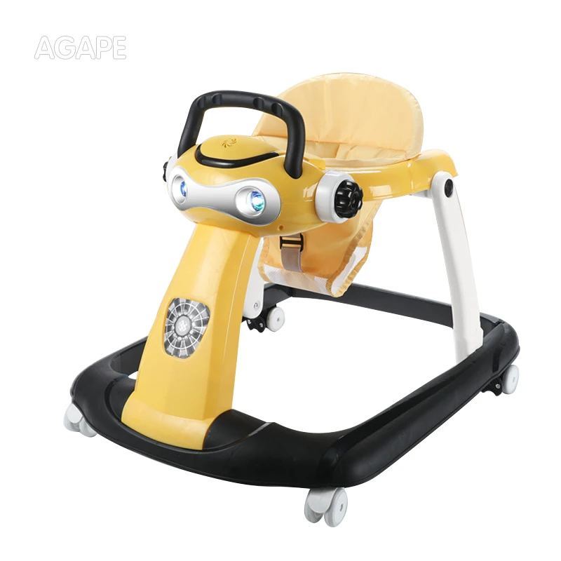 Good Quality Poussette Bebe 3 in 1 Kids Multifunction Baby Walker Foldable Walkers For Babies With Music Wheels And Seats