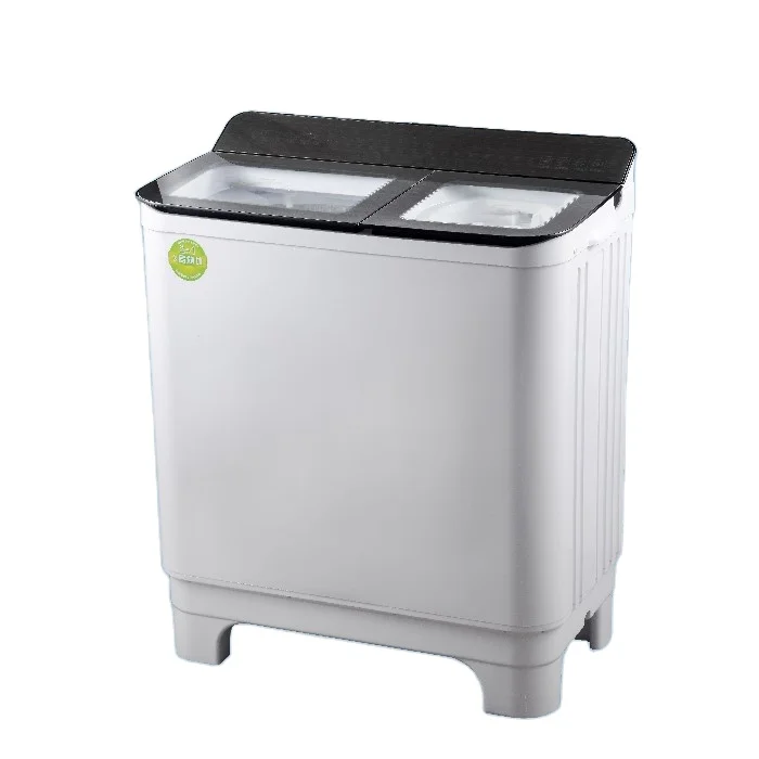 8kg Good Price Tempered Glass Cover Spare Parts Big Capacity Whirlpool Laundry Washing Machine
