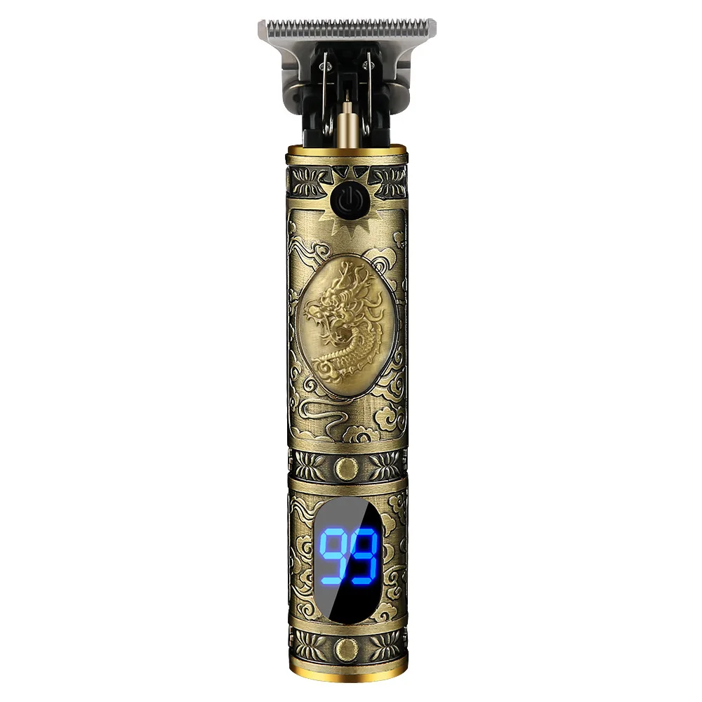 USB T9 Baldheaded Hair Clippers Electric hair trimmer Cordless Shaver Trimmer 0mm Men Barber Hair Cutting Machine