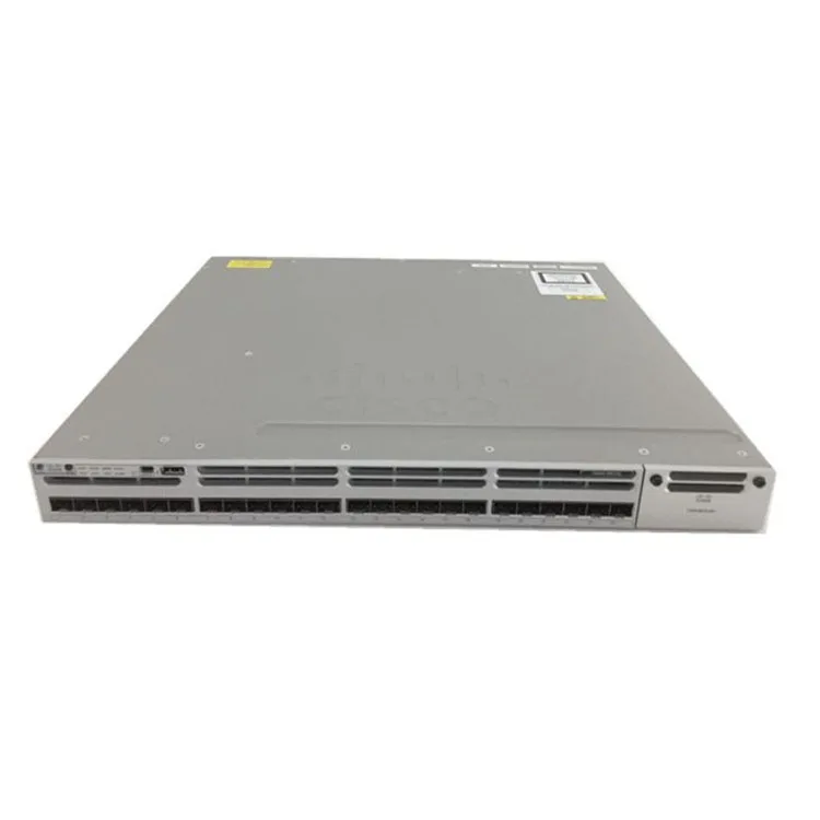 Новый оригинальный 3850 серия 24 порта POE коммутатор Ethernet WS-C3850-24XS-S
