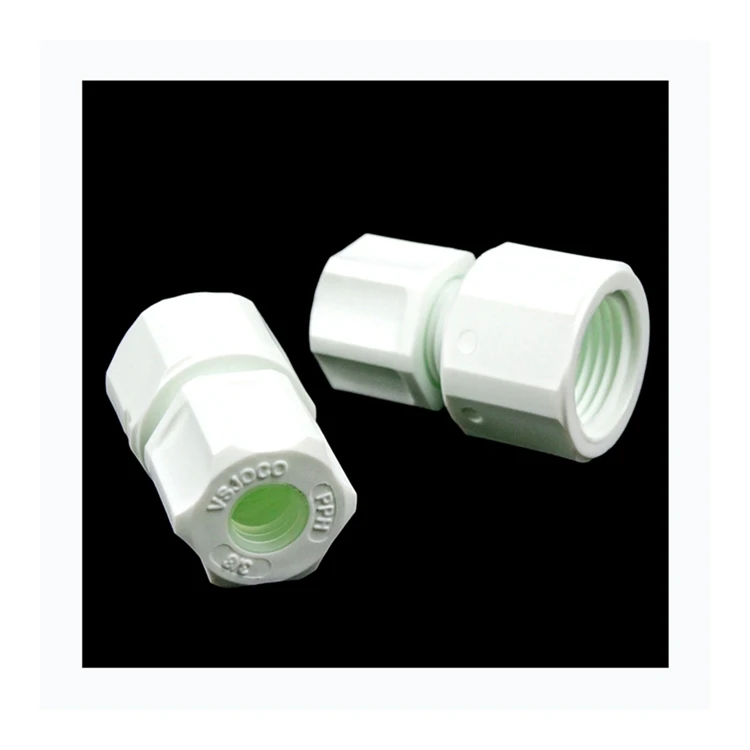 China Good Price Wholesale Pipe Fittings PP female connectors Plastic Joint