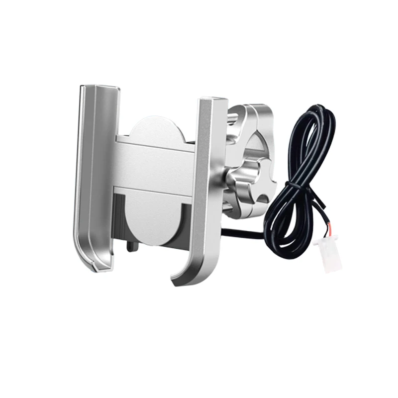 Wholesale Products Aluminum Alloy Mobile Electric Motorcycle Phone 7.9*7.8*5-9.5Cm Motorcycle Mobile Phone Holder Waterproof