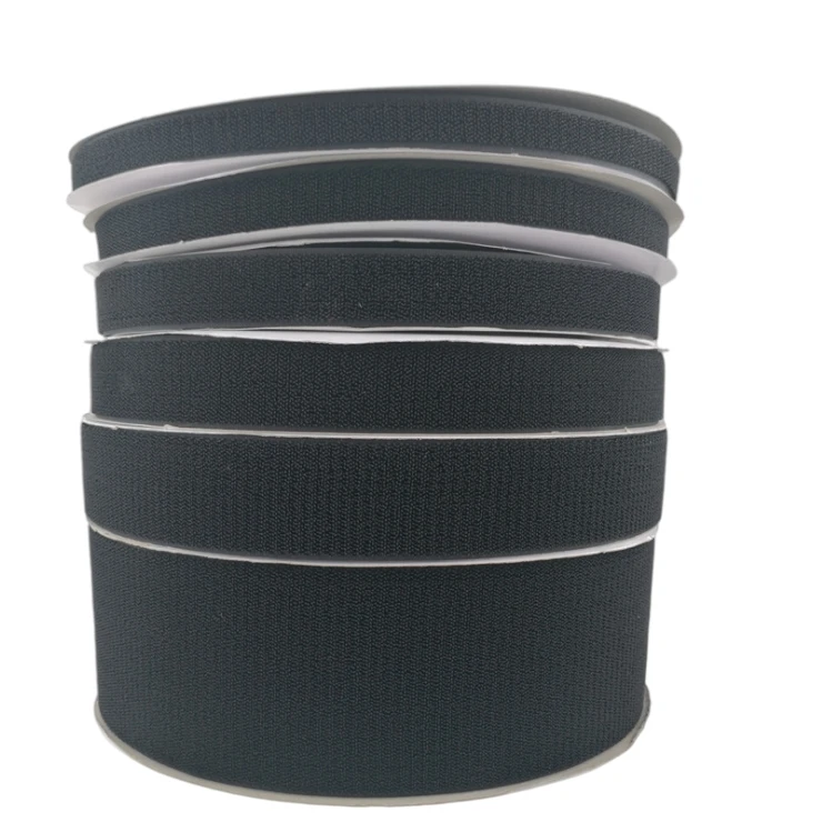 1' Nylon and Polyester Hook and Loop Tape for Sewing Hook and Loop Fastener Tape Manufacturer