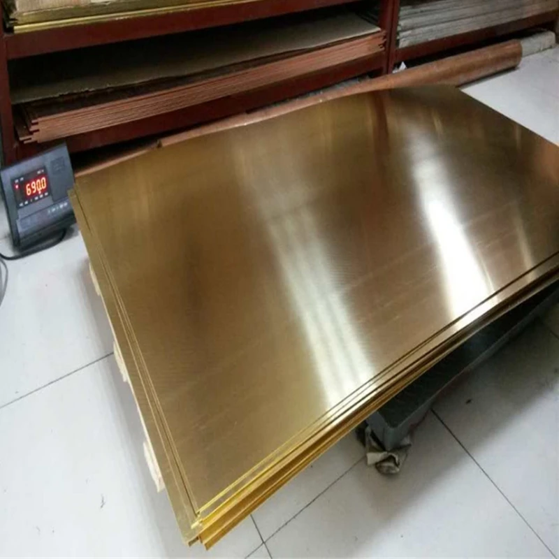 Prime Quality H59 H62 H65 H68 H70 H80 H90 Brass Plate Sheet Gold Color 5mm Thick Copper Sheet