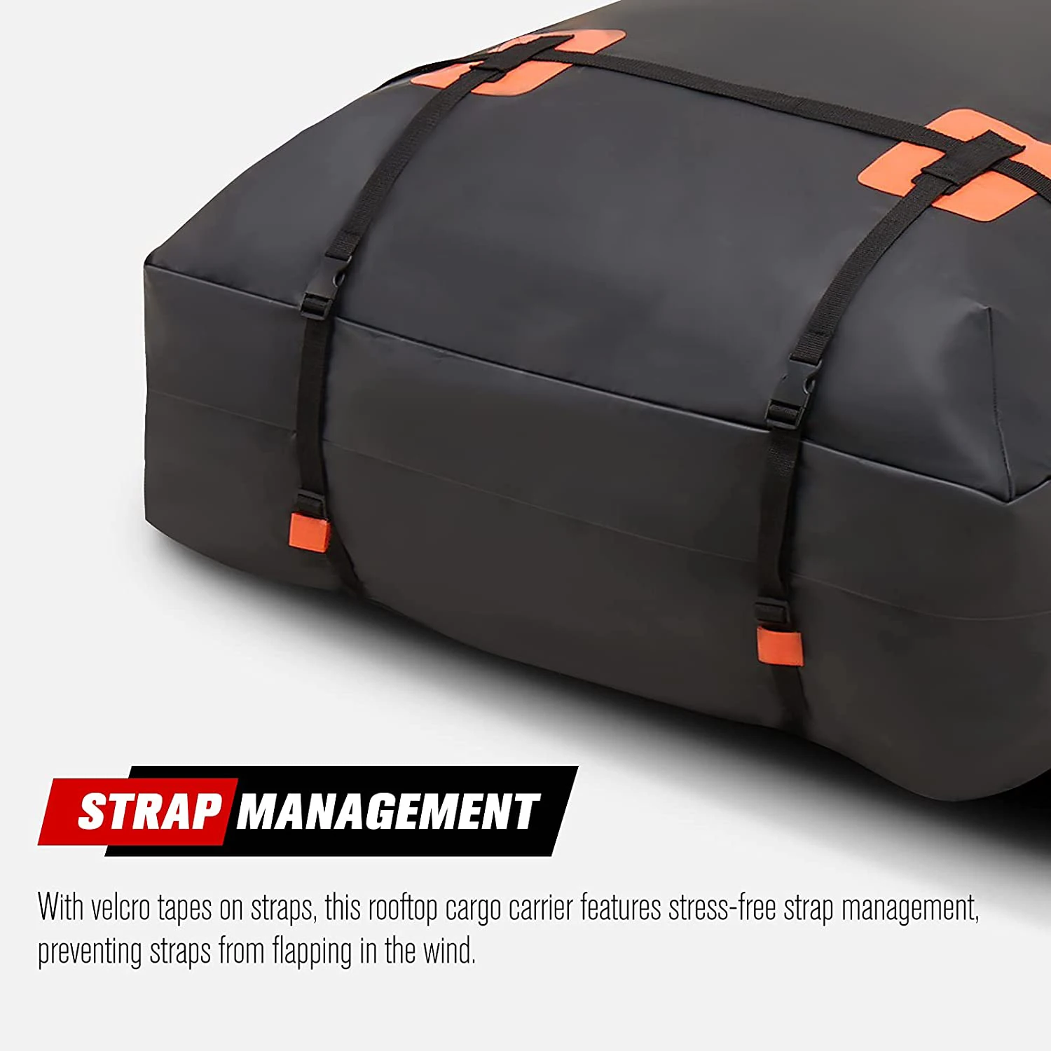 15 cubic feet waterproof rooftop bag travel storage luggage bag soft-shell fits all cars vans and suv car roof bag cargo carrier