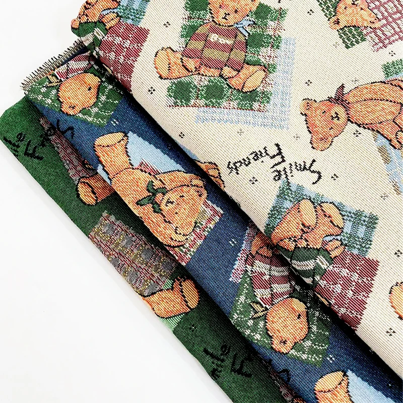 tapestry fabric supplier Quick customization fabric for tapestry clothing jaket and picnic camping blanket