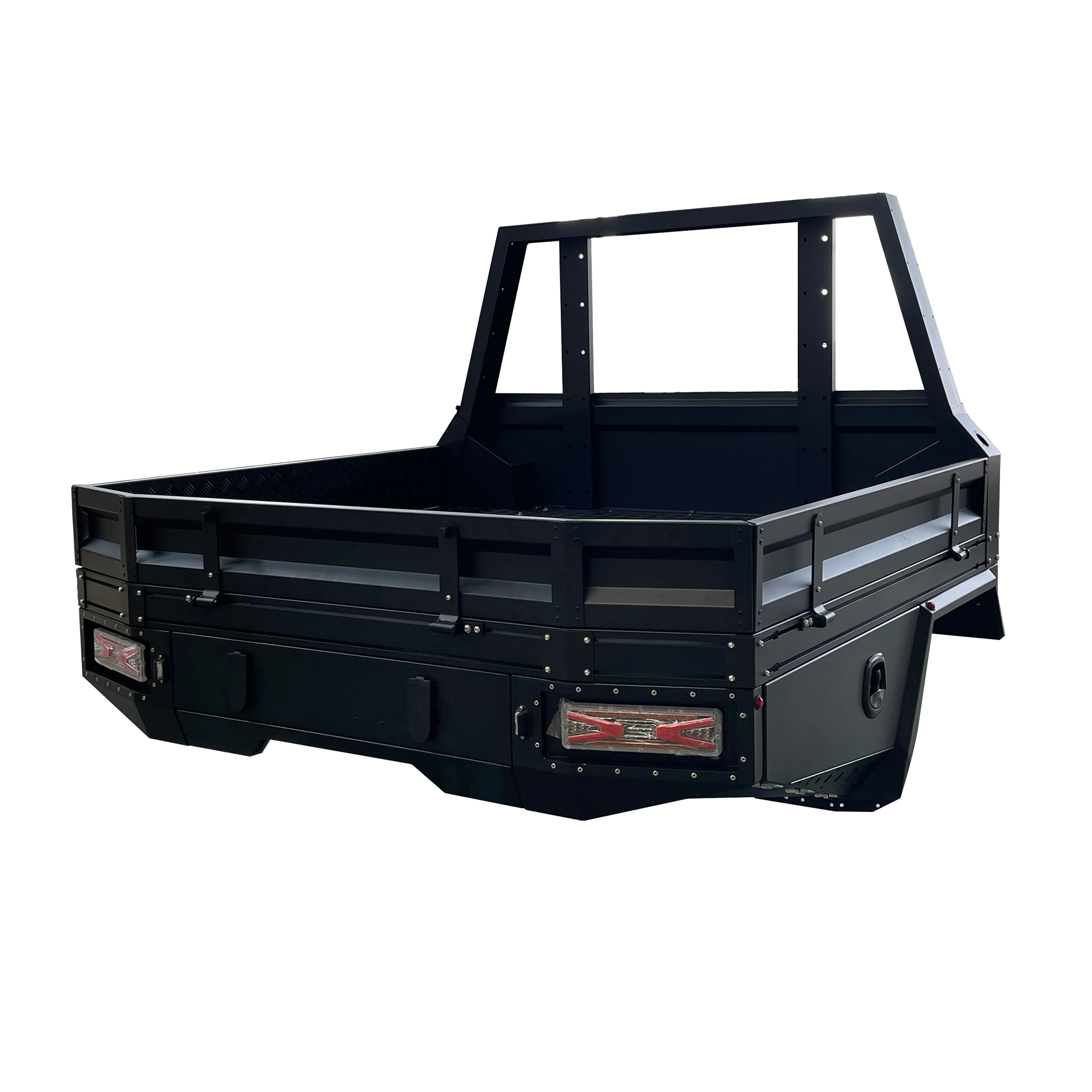 Алюминиевый комплект лотков для грузовика Модернизированный прицеп использованный сплав купол