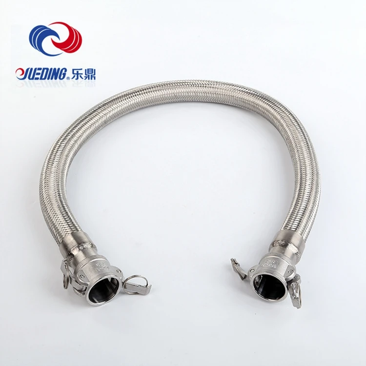 Гибкий металлический шланг быстрого подключения 20 мм гофрированный фланцевый соединительный трубопровод из нержавеющей стали Ss304