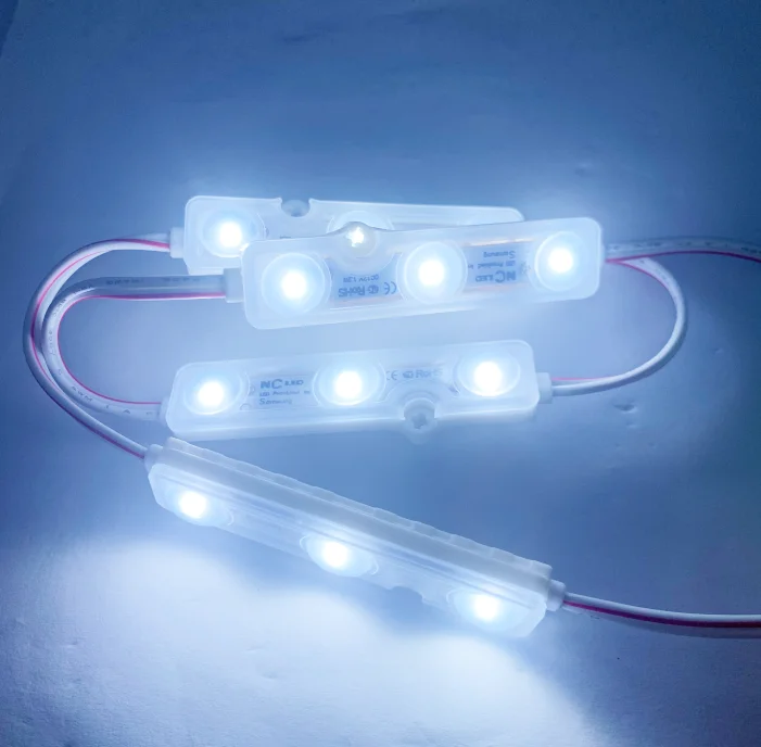 Ultrasonic Injection molding smd 5730 IP68 signage korea backlight lens led signage module 1.2w  LED Advertising Lights