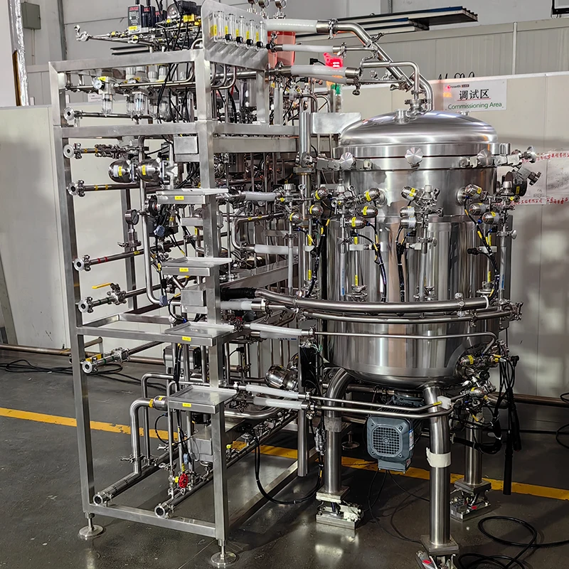 20L-500L Stainless Steel Biological Engineering Life sciences Vaccine Enzyme Production Equipment Fibra Disk Bioreactor for Lab