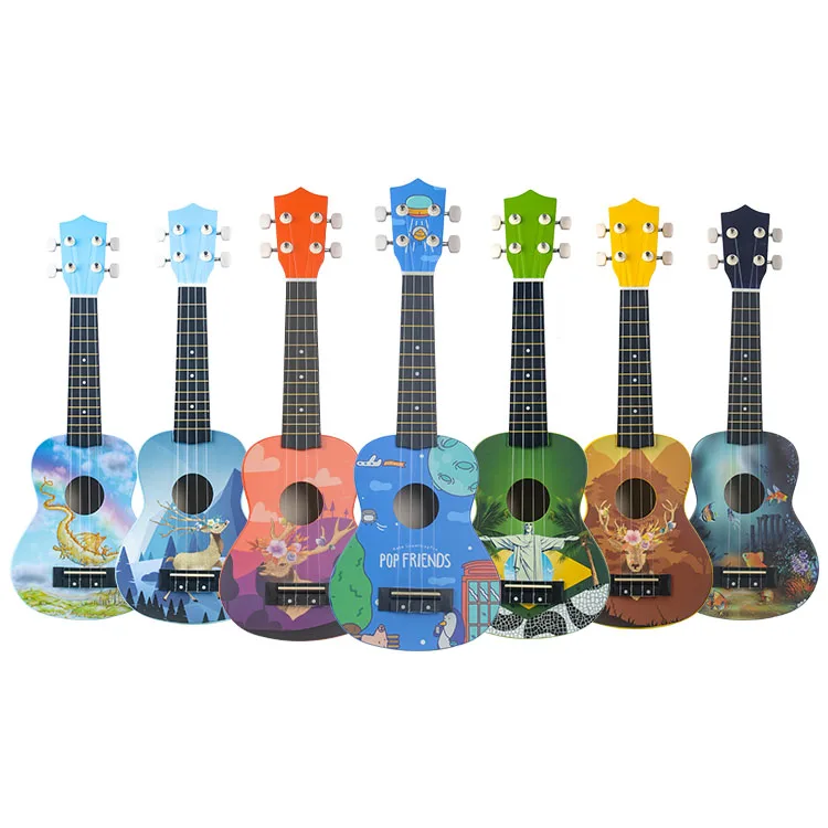 
Musical Instruments 21inch carbon ukulele ukulele color ukulele 21 inch for kids beginner 