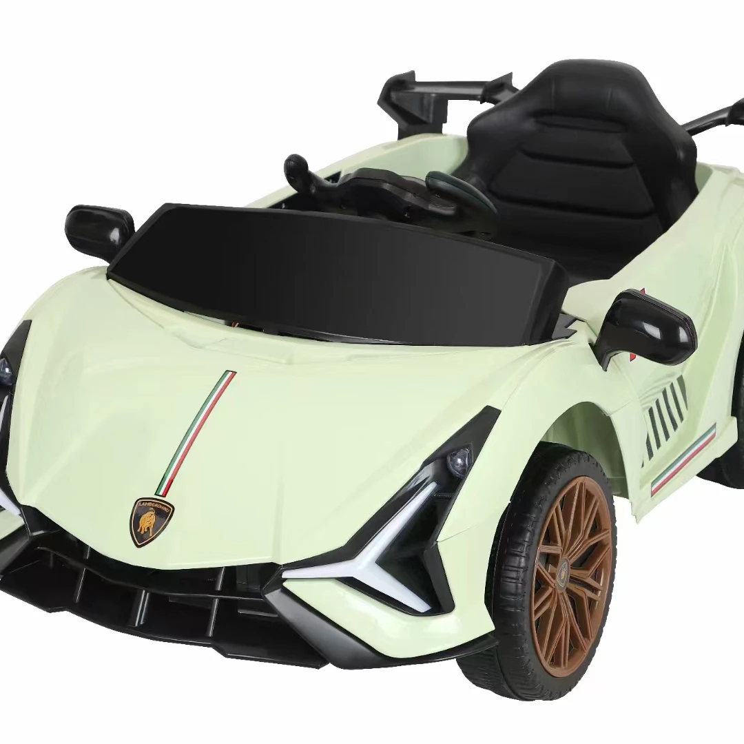 2023 Unisex Kids Electric Car with 6V4 Engine and Remote Control for Ages 2-10 Years Featuring 12V Battery