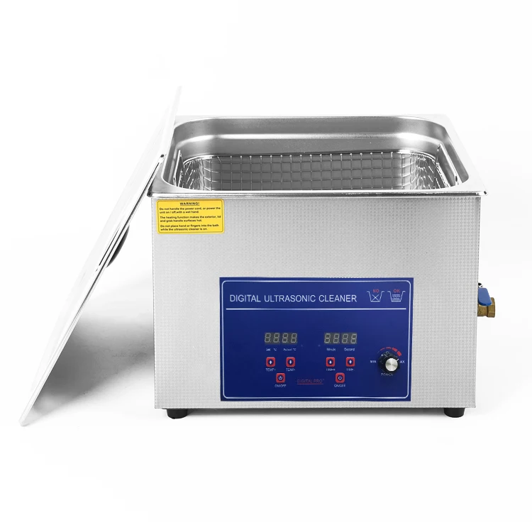 15L Ultrasonic Cleaner Solution Heated Heater Drainage Electric Fuel Plastic 15 Provided Car Engine Cleaning Machine 2 Kw 1 Kva