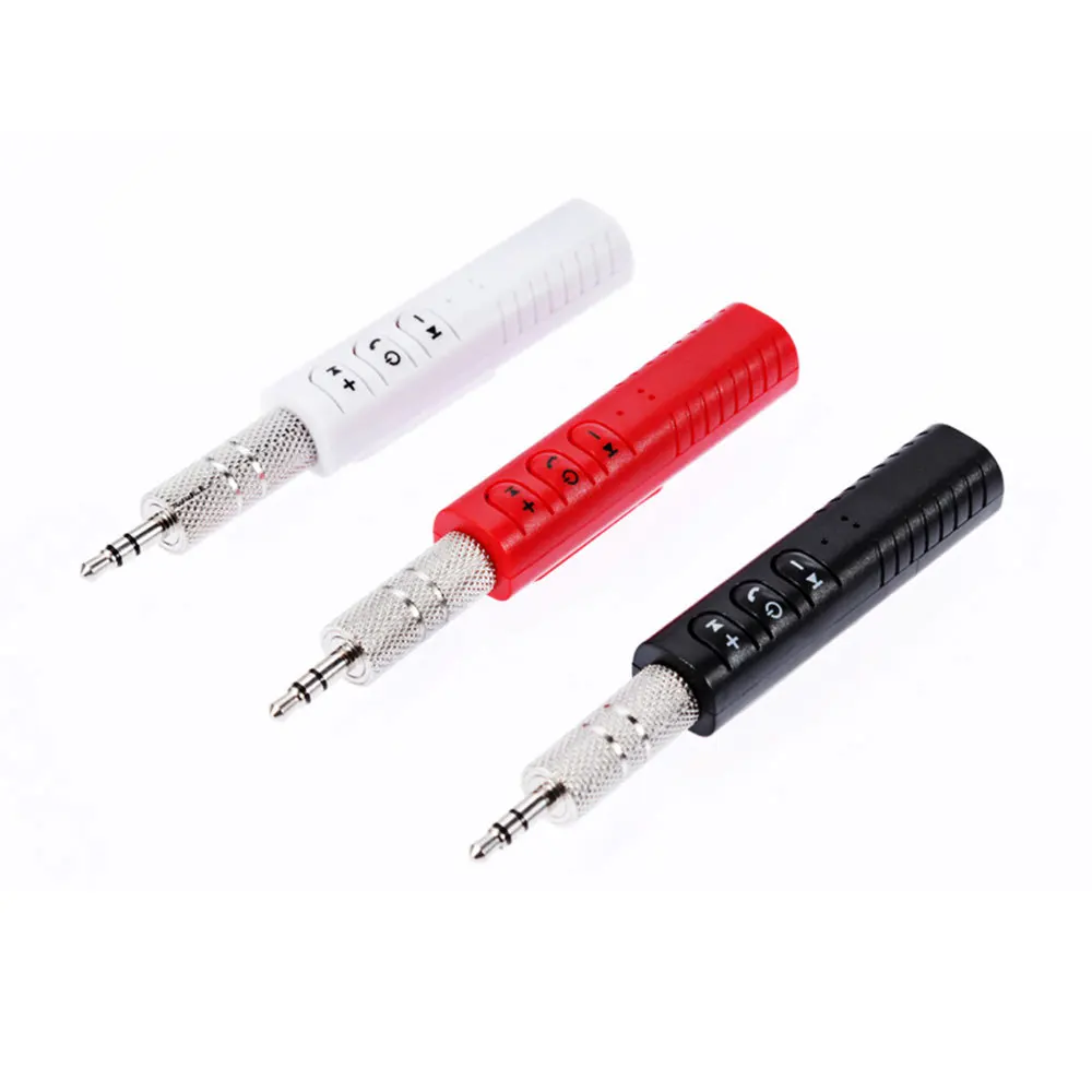 BGD TRADING FACTORY Lavalier 3.5mm Car Bluetooth Kit with Portable MP3 Music Player Hands-Free Audio Receiver for Cars