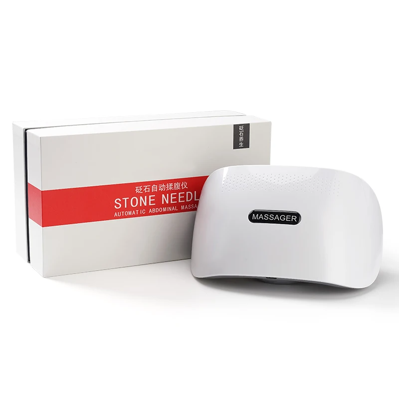 Electric Intelligent Kneading Belly Slimming Belt Fat Burning Abdominal Massage Machine Bian Stone Hot Compress Massager