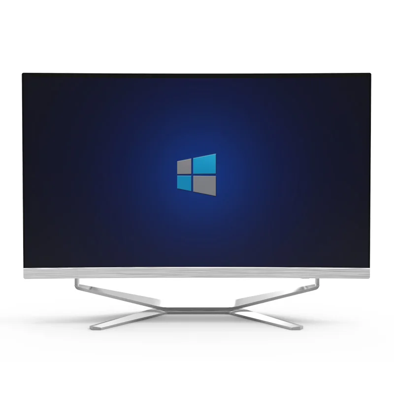 27' Curve Screen All In One PC Intel Core i7 Quad Core 8GB RAM 1TB HDD+128GB SSD 1920*1080P HD Monoblock Computer