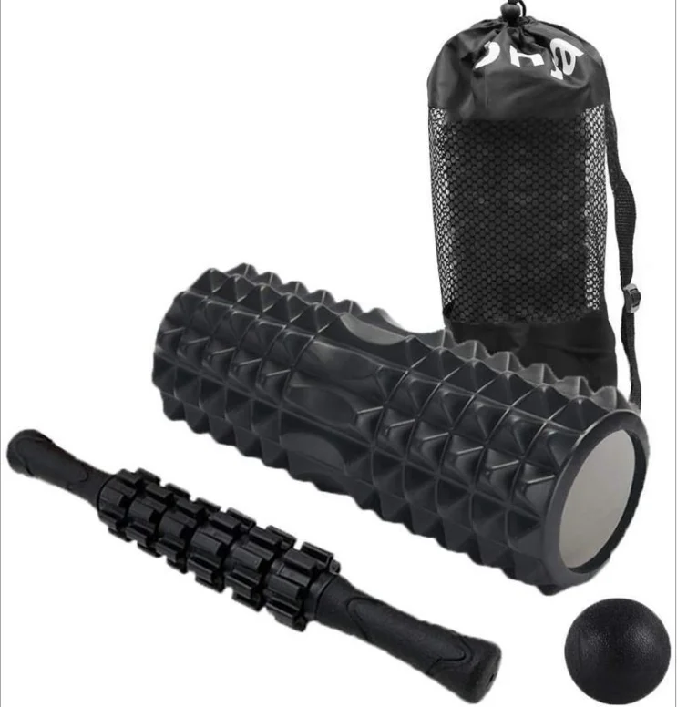 
Fitness foam shaft yoga column mace muscle relaxation roller skinny leg massage equipment Langya roller set 