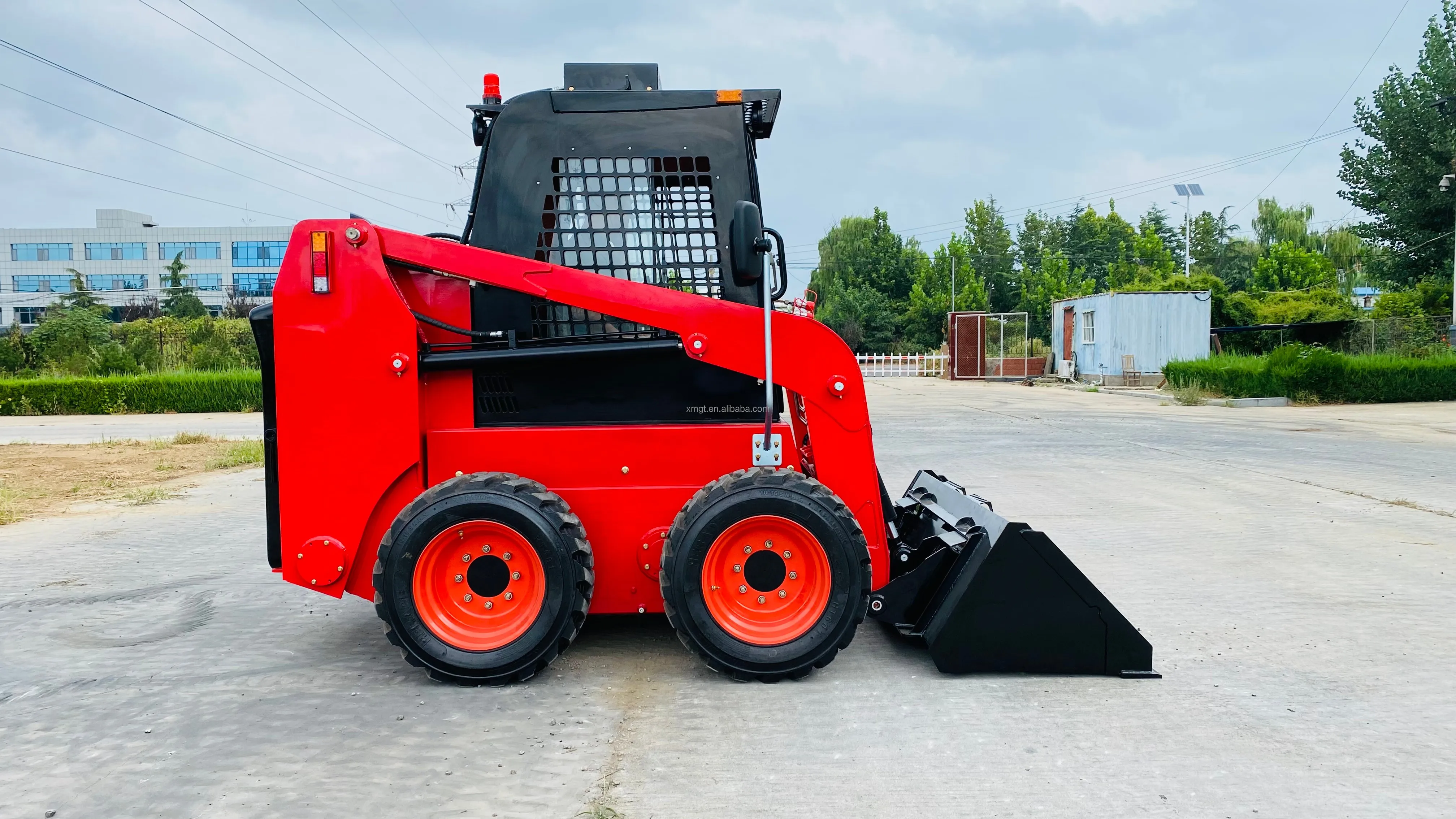 Multifunction Mini  Diesel Skid Steer Loader Mini Track Skid Steer