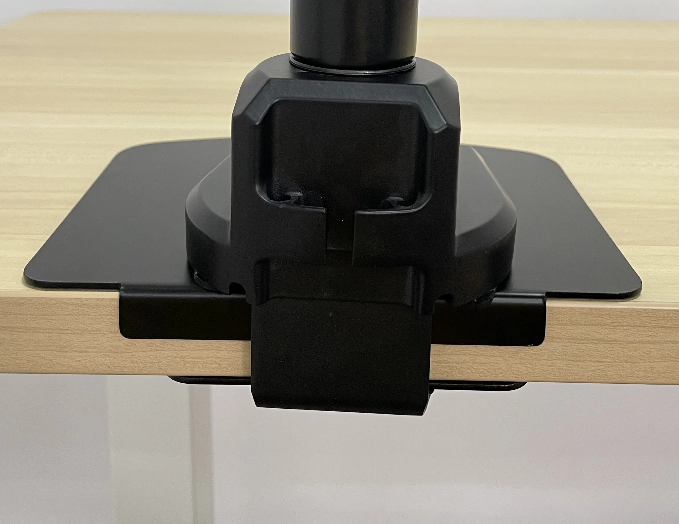 For Fragile Tabletop Protection Tops Black Bracket Steel Monitor Mount Reinforcement Plate