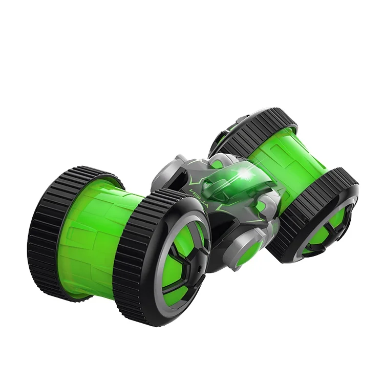 4 channel 2.4G remote control rc stunt car toys with lights