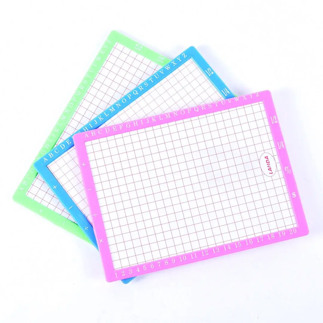 Mini whiteboard  Africa MDF Plastic Ardoise Small whiteboard Slate For Kids