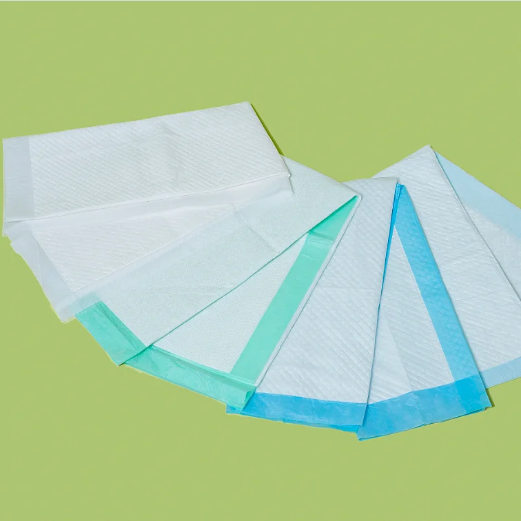 35*45cm green pet pads waterproof strong absorb manufacturer OEM wholesales best selling
