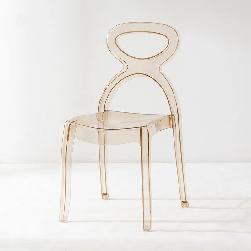 Minimalist Portable Stackable Clear Transparent Resin Crystal Chiavari Plastic Acrylic Phoenix Napoleon Wedding Chair for events
