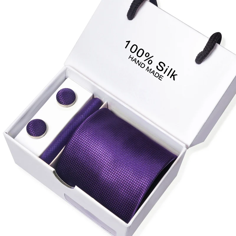 1200 Needles Neck Ties Men Solid Black Jacquard Woven Cheap Neckties To Match Shirts For Business Gentlemen