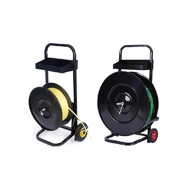 Manual Packing Banding Cart Cord PP PET Strapping Dispenser